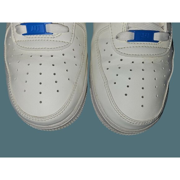 Nike Air Force 1'07 LV8 Sail/Blue Chill-Medium Blue Men Size 11.5 - Picture 11 of 14
